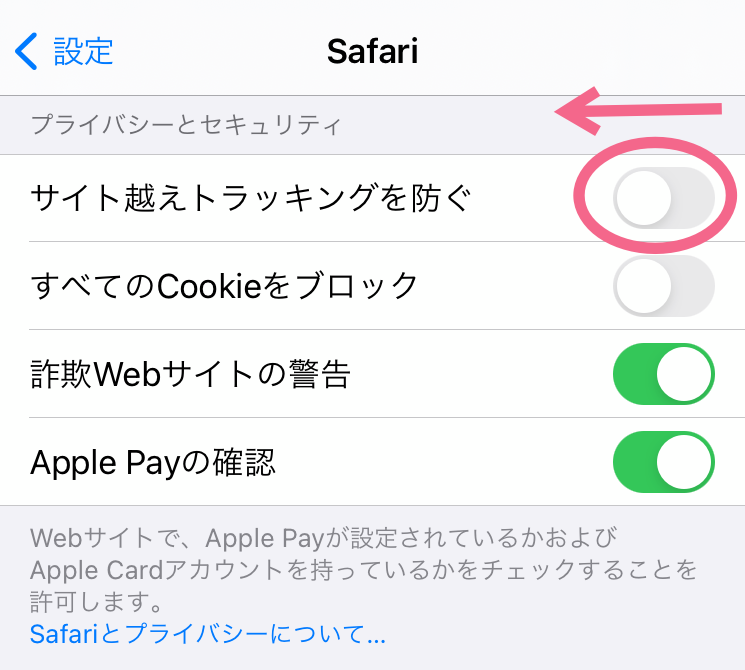 Iphone版 ポイントサイト利用前にチェックする設定は6つ こんどうの趣味ブログ